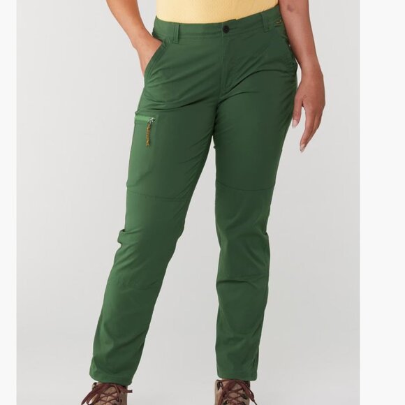 REI Co-op:  Lightweight, Trailmade Pants, Size 12, Olive - Picture 1 of 8